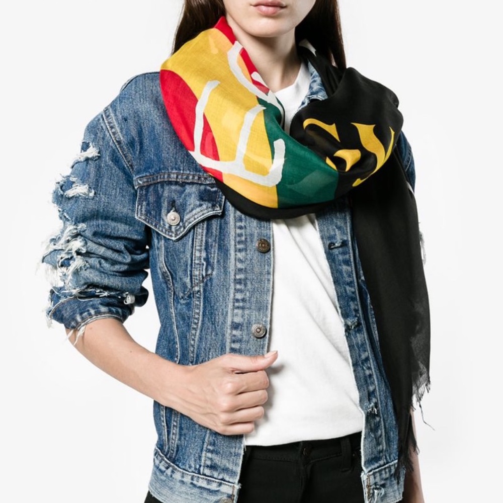Gucci limited multicolor shawl tomorrow scarf - Picture 1 of 12